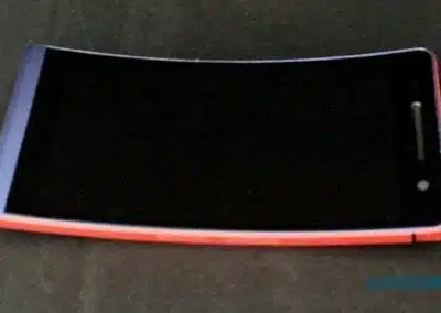 PMMA and anodized aluminum mobile device