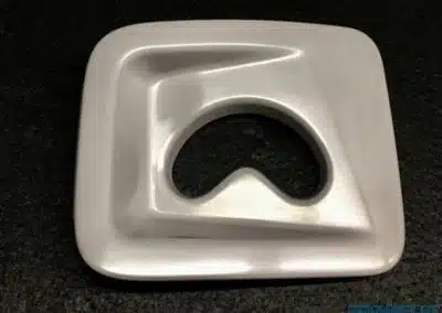 Seat belt outlet trim
